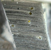 A diamond tool is a cutting tool with diamond grains fixed on the functional parts of the tool