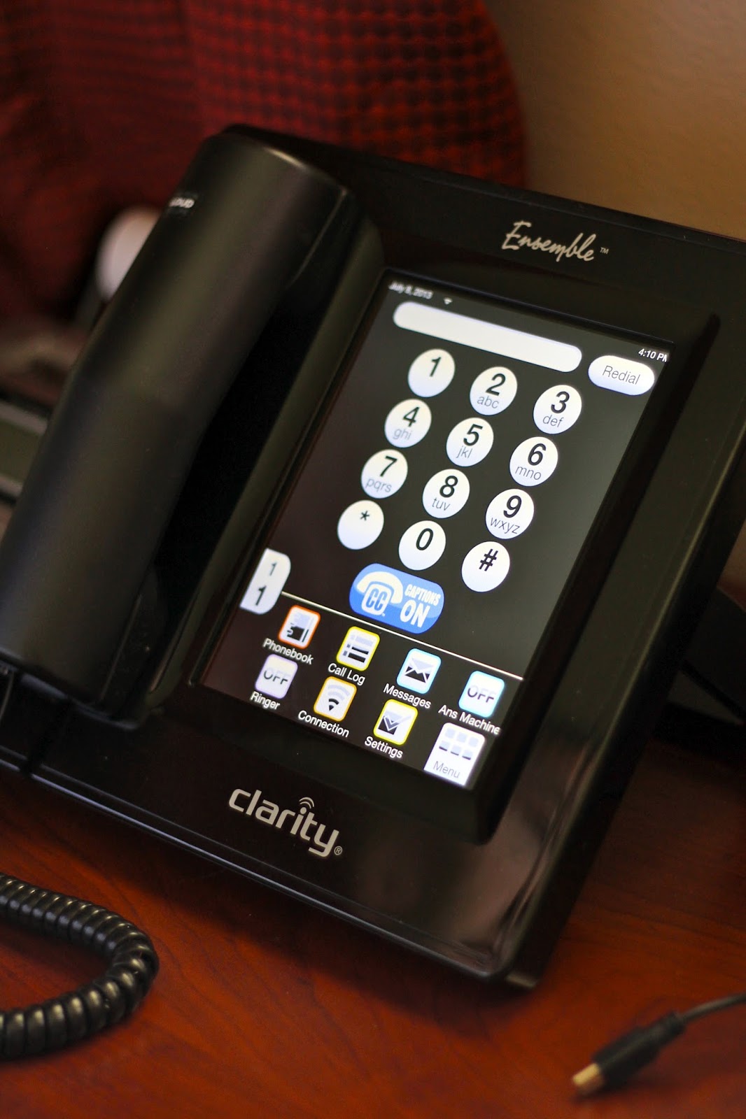 Clarity Ensemble Amplified Captioned Telephone Review