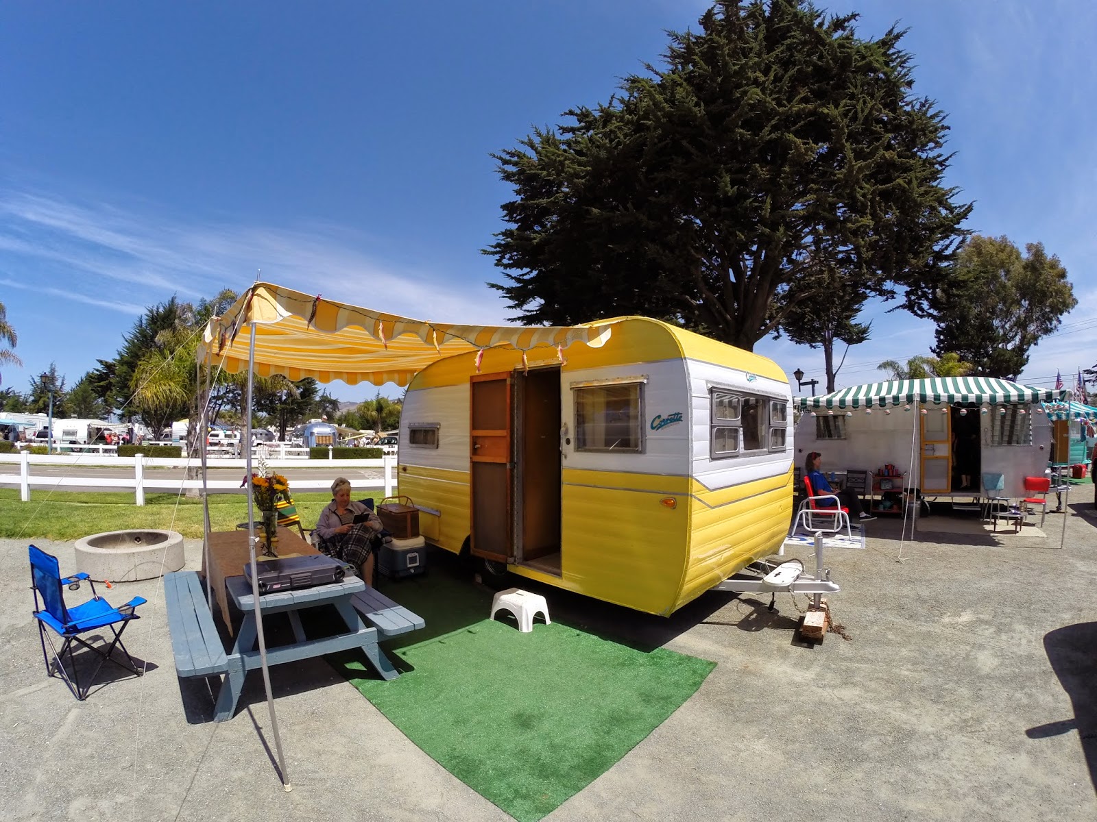 2013 CarMate 100 Solar Heated and Cooled Over The Top Cargo Trailer Pismo Beach 2014 Vintage