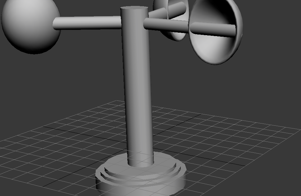 3D Modelling and Animation Part 1 Anemometer 3D Max
