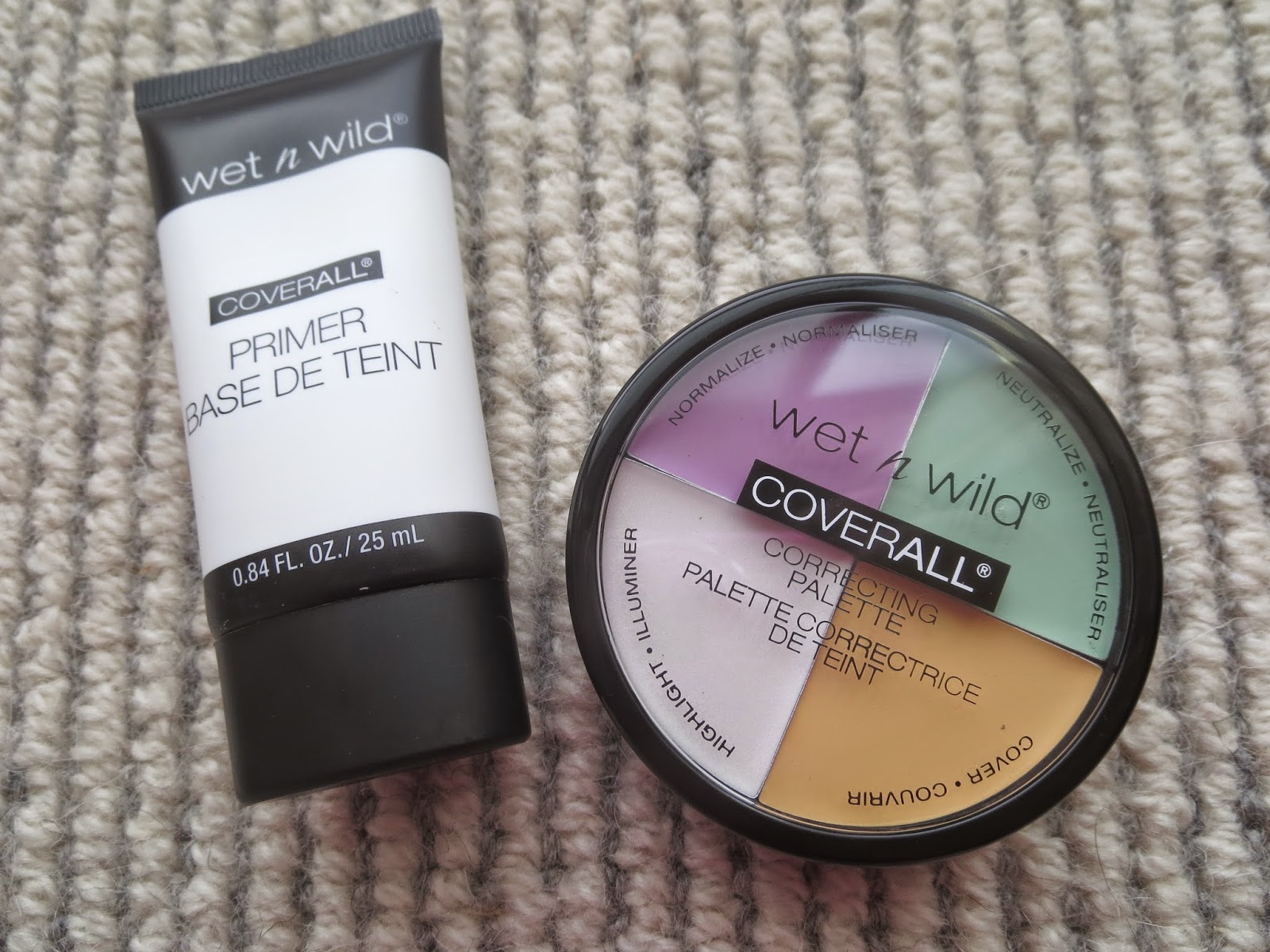 a picture of Wet n Wild Prep & Prime, Coverall Primer, Coverall Correcting Palette