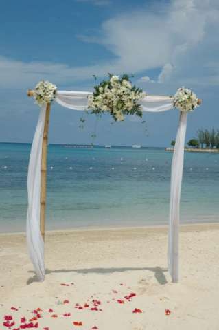  but let the arch create an ideal spot to frame your wedding photos