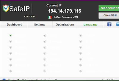 隱藏真實網路IP翻牆瀏覽網頁，SafeIP V2.0.0.2598 多國語言綠色免安裝版！
