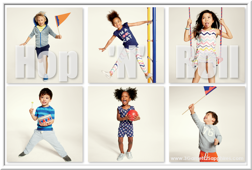 Gymboree's Hop 'N' Roll Spring Line | www.3Garnets2Sapphries.com