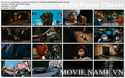 Hoodwinked Too-Hood Vs Evil (2011) DVDRip 350MB