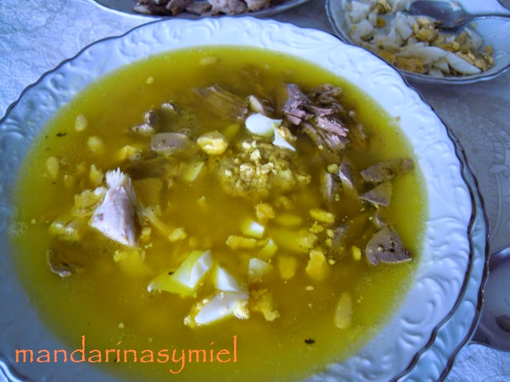 Sopa De Menudillos.
