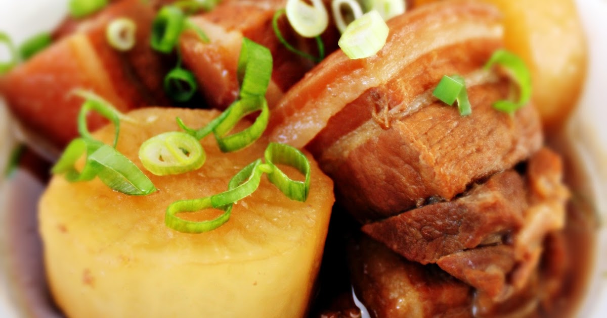 To Food with Love Buta No Kakuni (Japanese Braised Pork Belly)