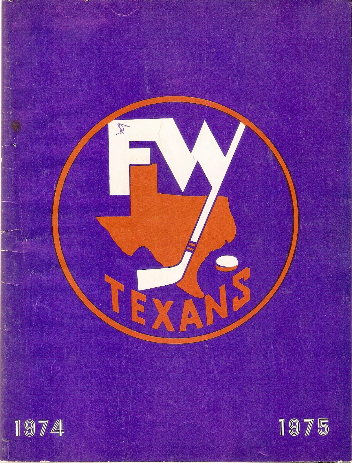 1975-76 Dallas - The Old Central Hockey League - CHL