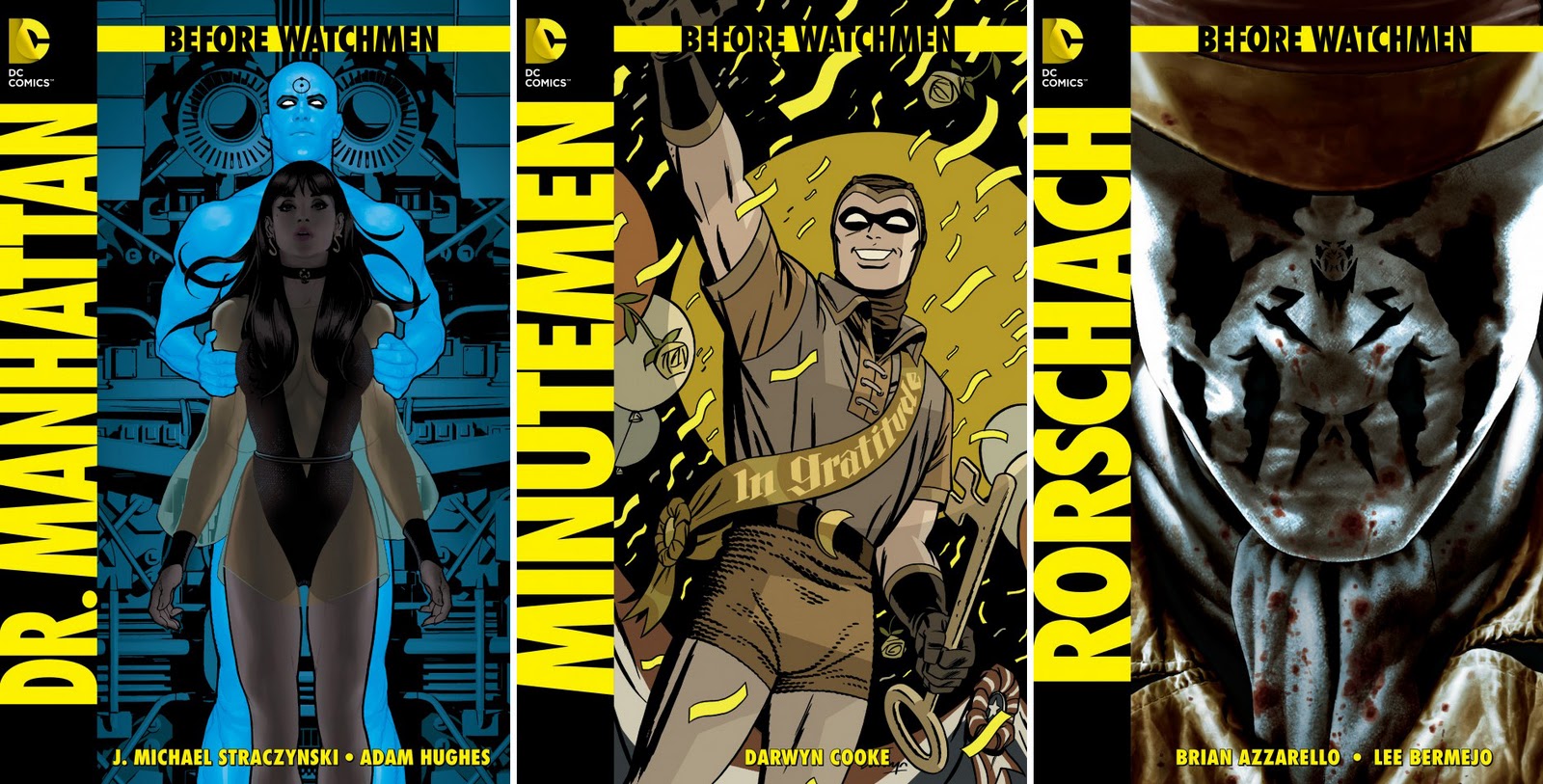 DC Names New Watchmen Comics.