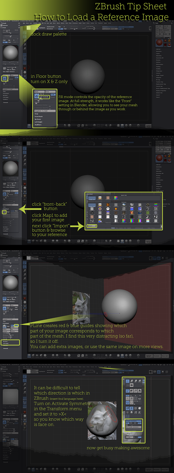Some of My Best Friends are Pixels ZBrush Tip How to Load a