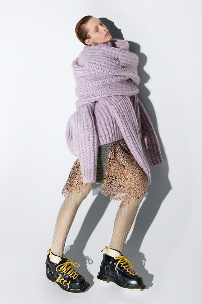 Acne Studios Pre-Fall 2015 Baylay Cozy Knit Turtleneck Sweater In A Wool & Mohair Blend Editorials