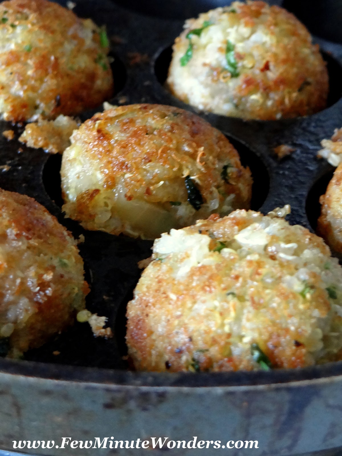 Quinoa Croquettes Few Minute Wonders