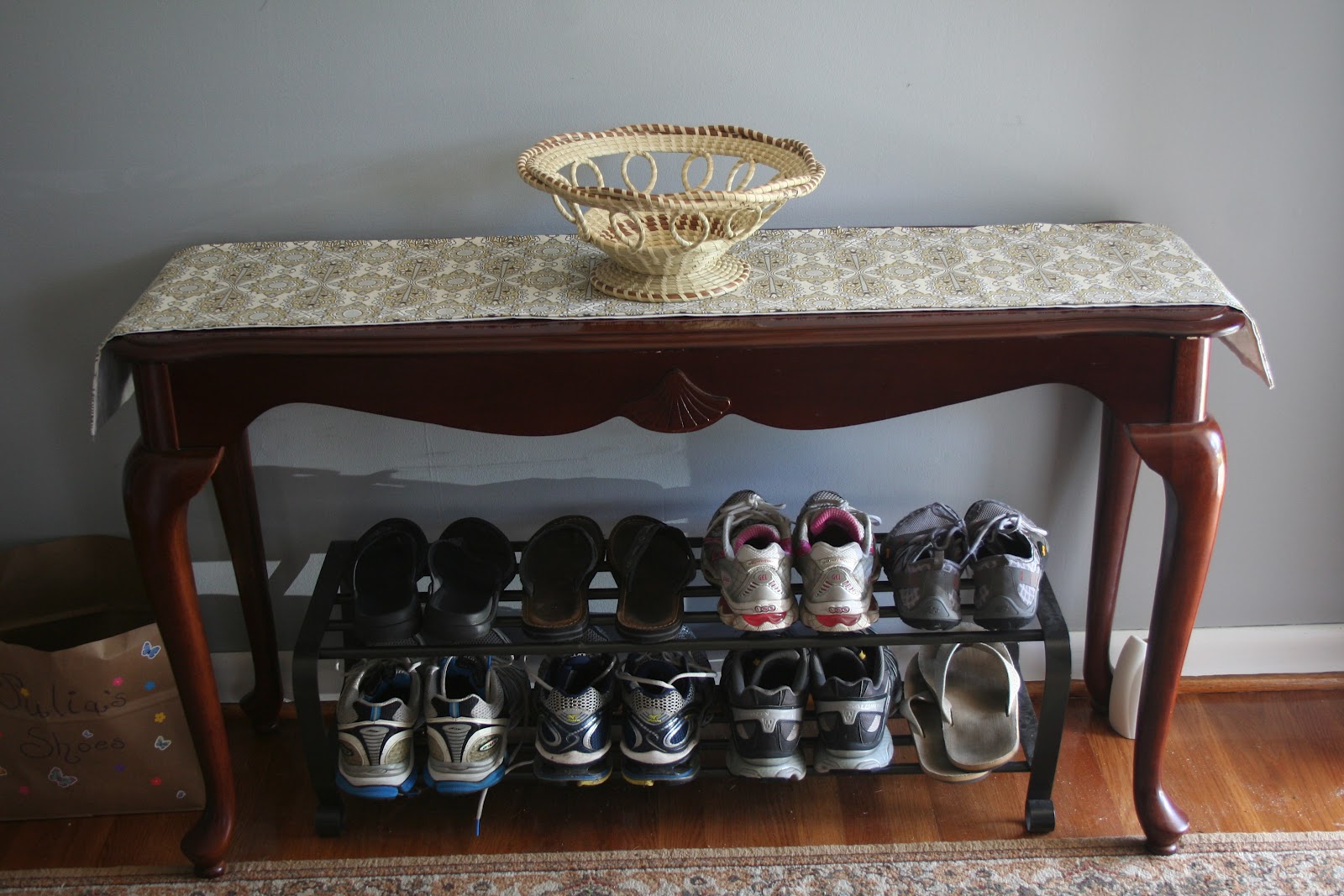 Pretty Parsonage Entryway Table Runner