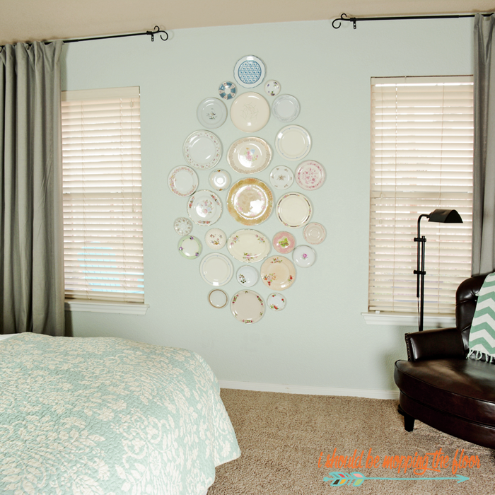 i should be mopping the floor Antique Plate Wall