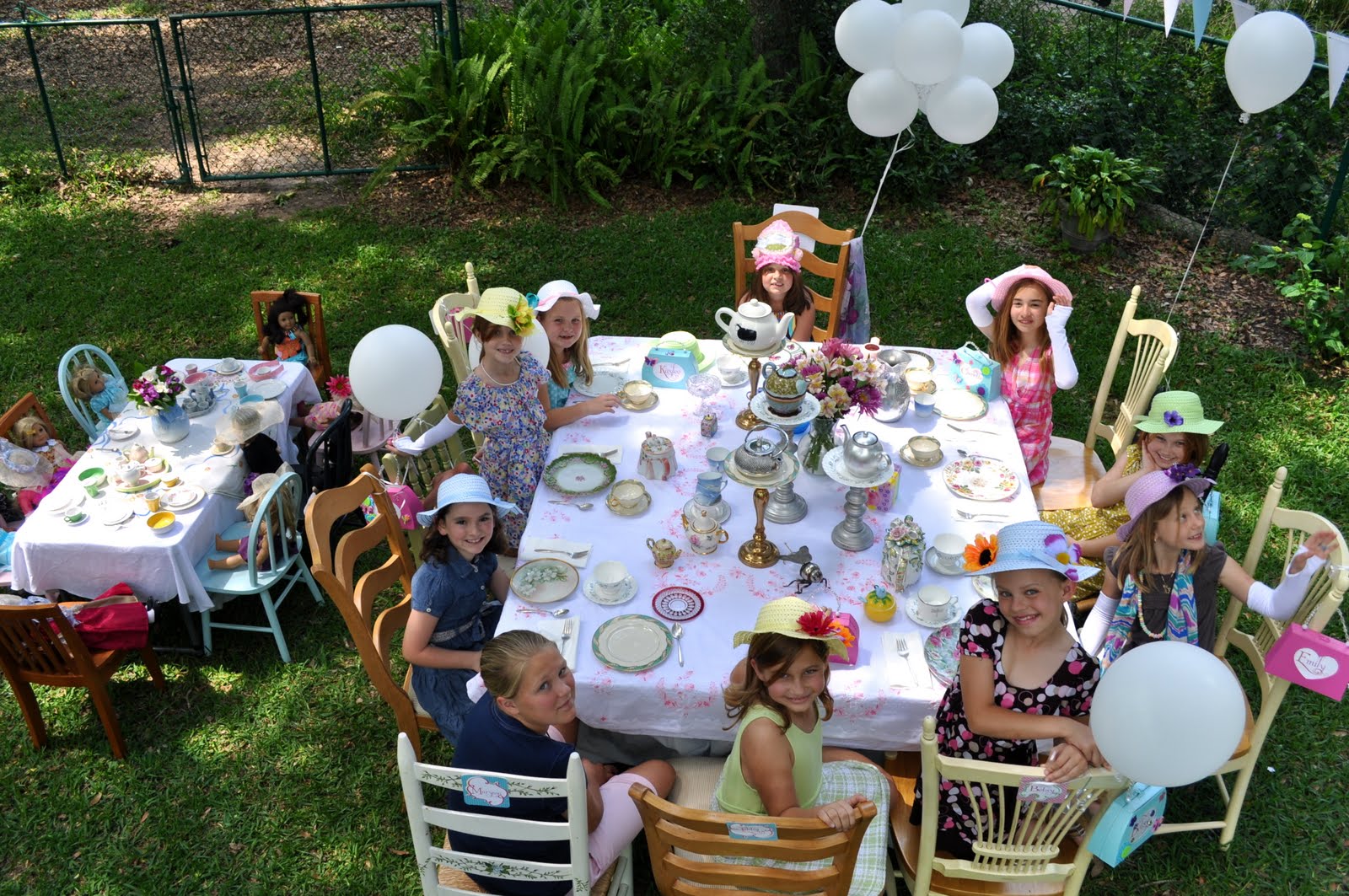 ewe hooo! A Delightful Doll Tea Party!