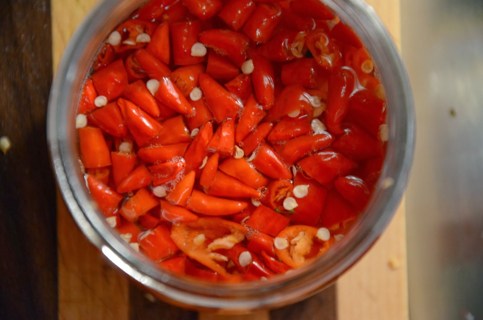 Sojourner Food pickled Thai chilis