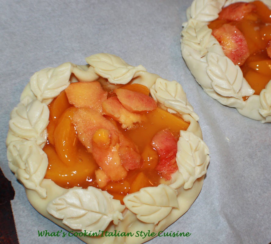 Peach Pear Galette Recipe What's Cookin' Italian Style Cuisine