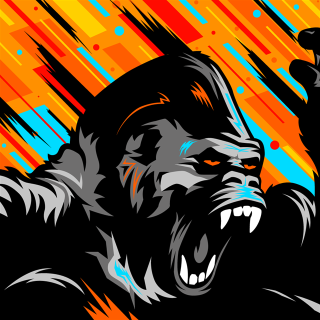 anime angry gorilla anime angry gorilla