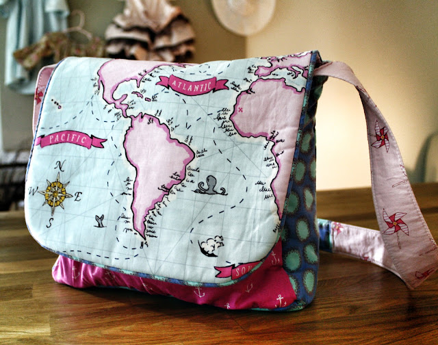 sew grown Messenger Bag Tutorial