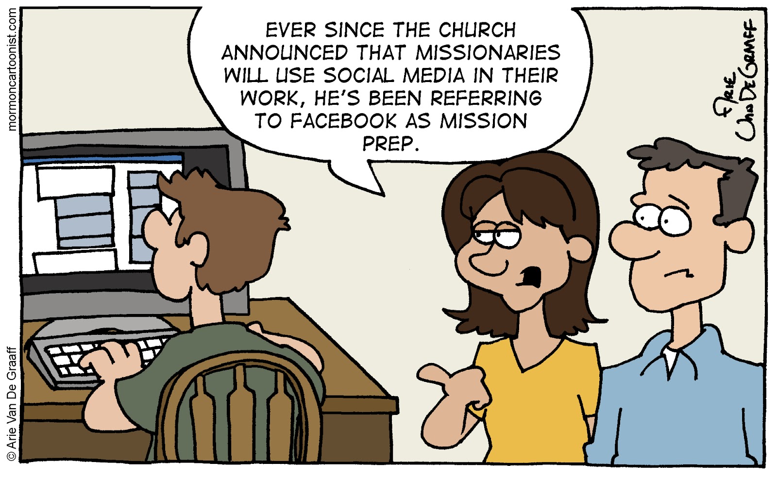 Ward Cartoonist Facebook Mission Prep