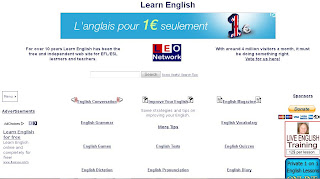 ஆங்கிலம் கற்க சிறந்த இணையங்கள்  FREE+LEARN