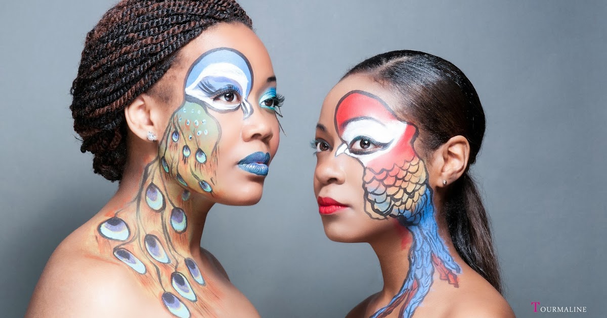 Radiant Jasmin: Face and Body Painting