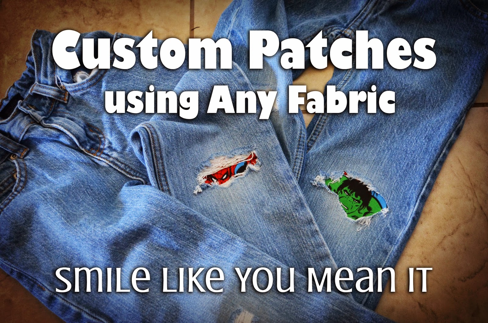 How to Quickly Patching Kids Pants