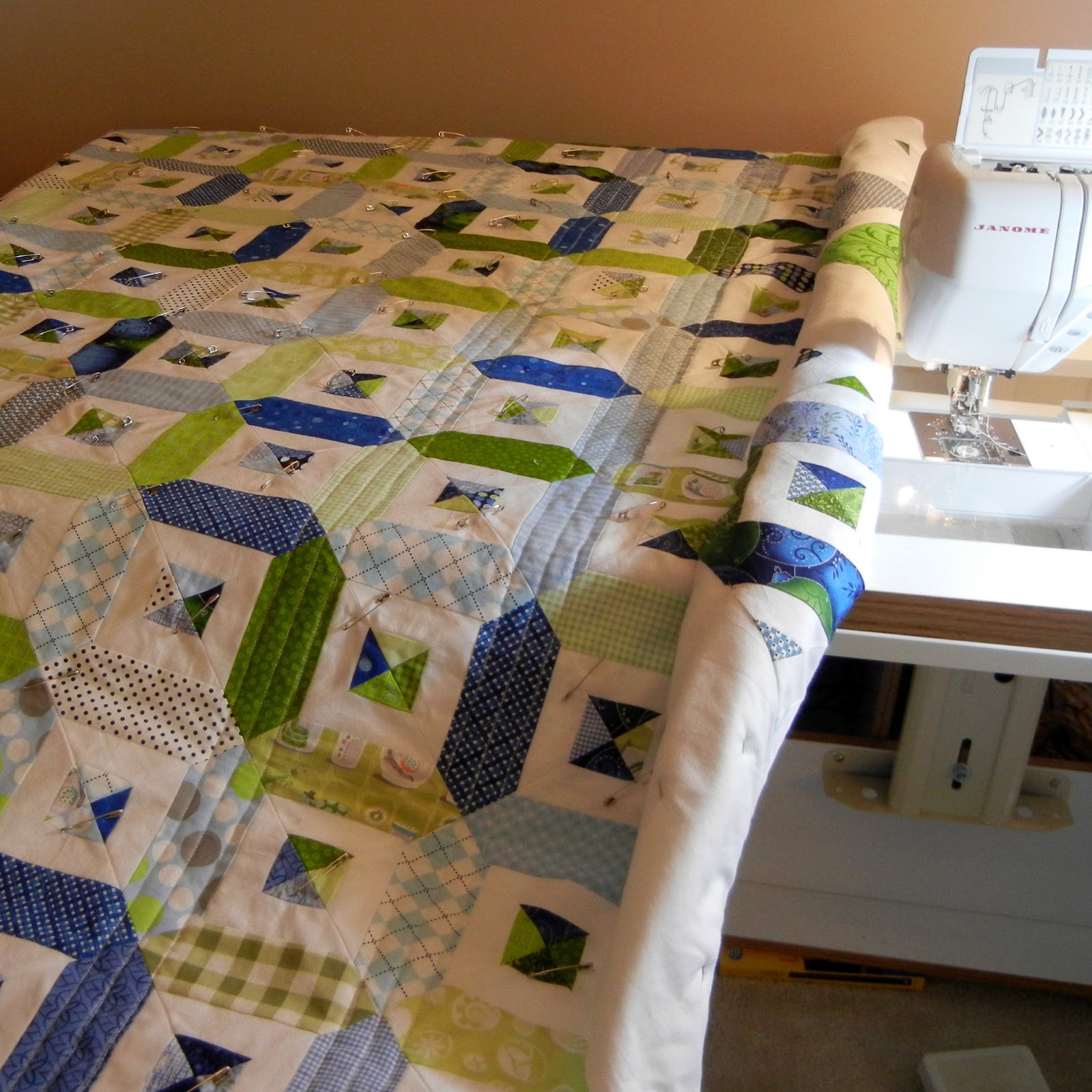 Joanie's Trendy Quilts Tutorial for Grid Quilting
