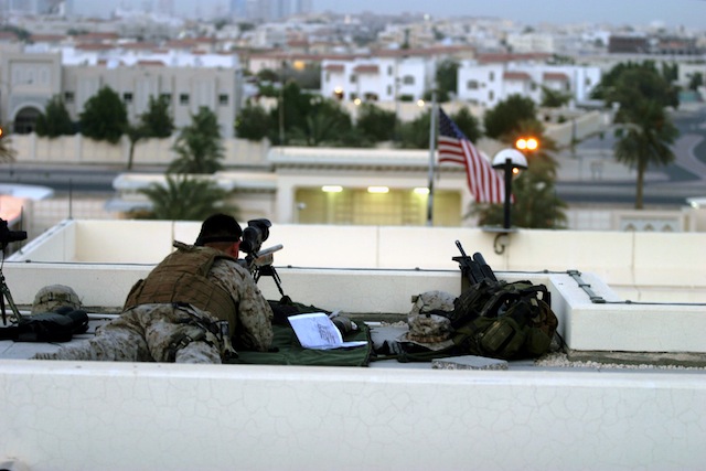 the cost of one us marine security guard for a us embassy