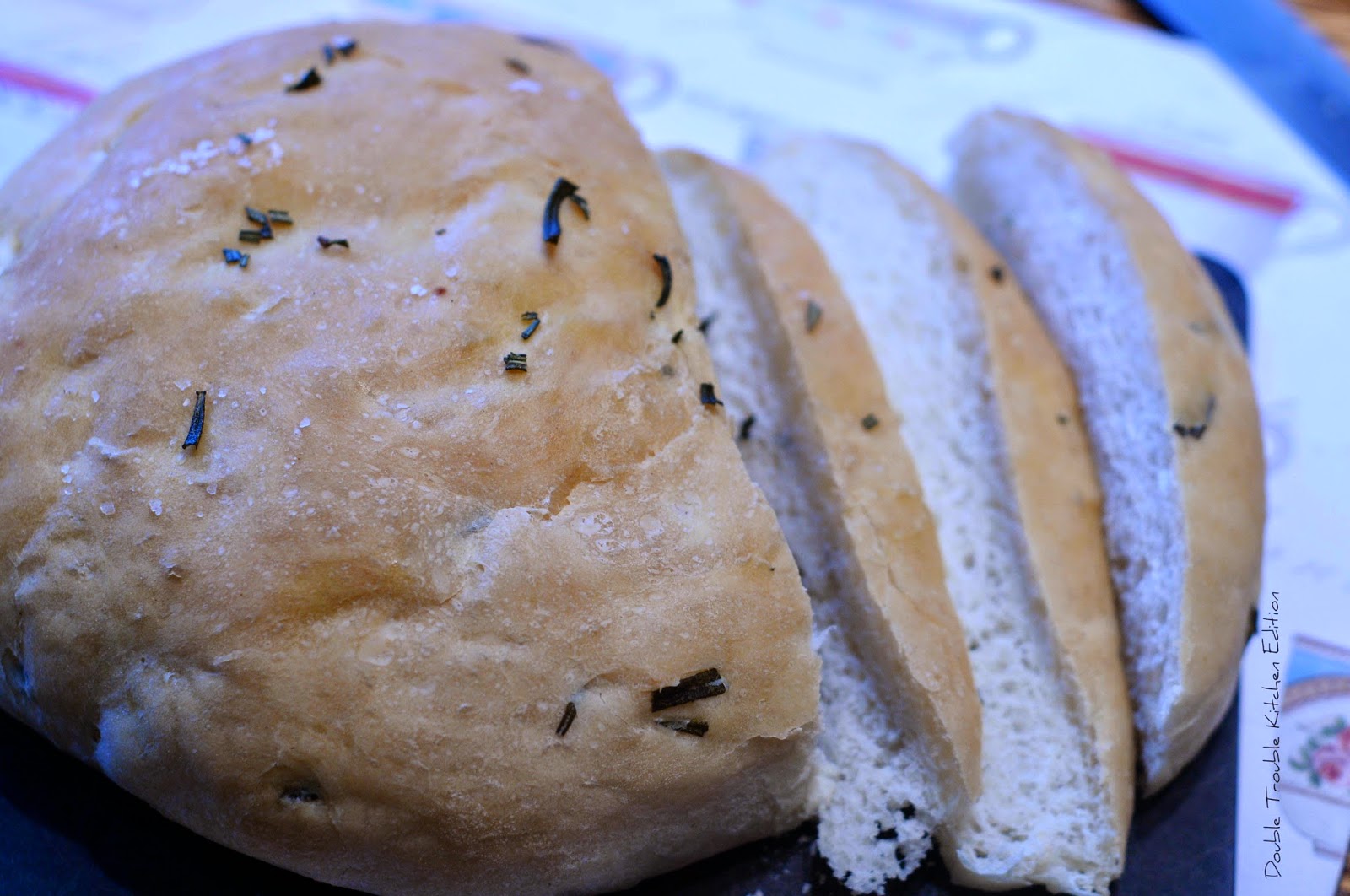 Double Trouble Kitchen Edition Rosemary Bread