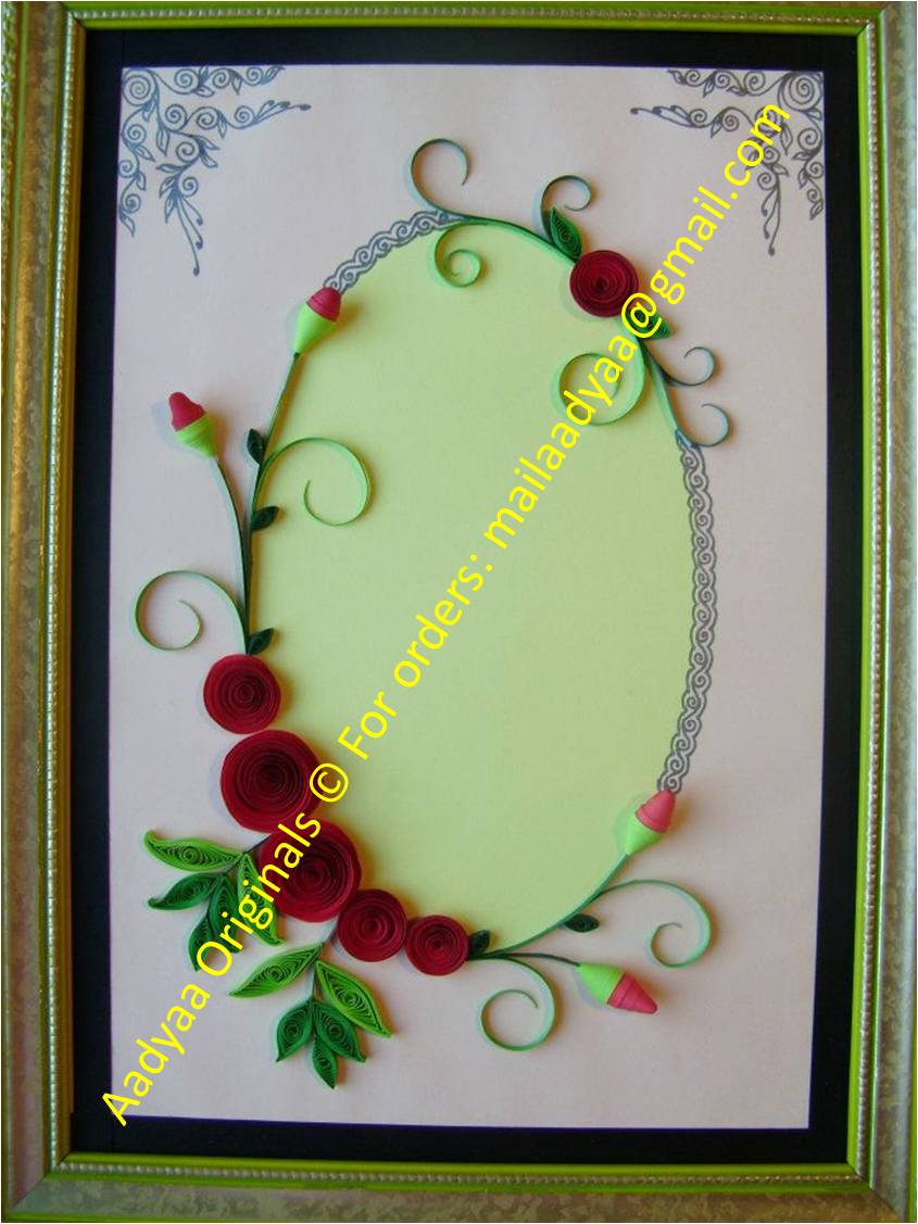 Quilling Me Softly Quilled roses