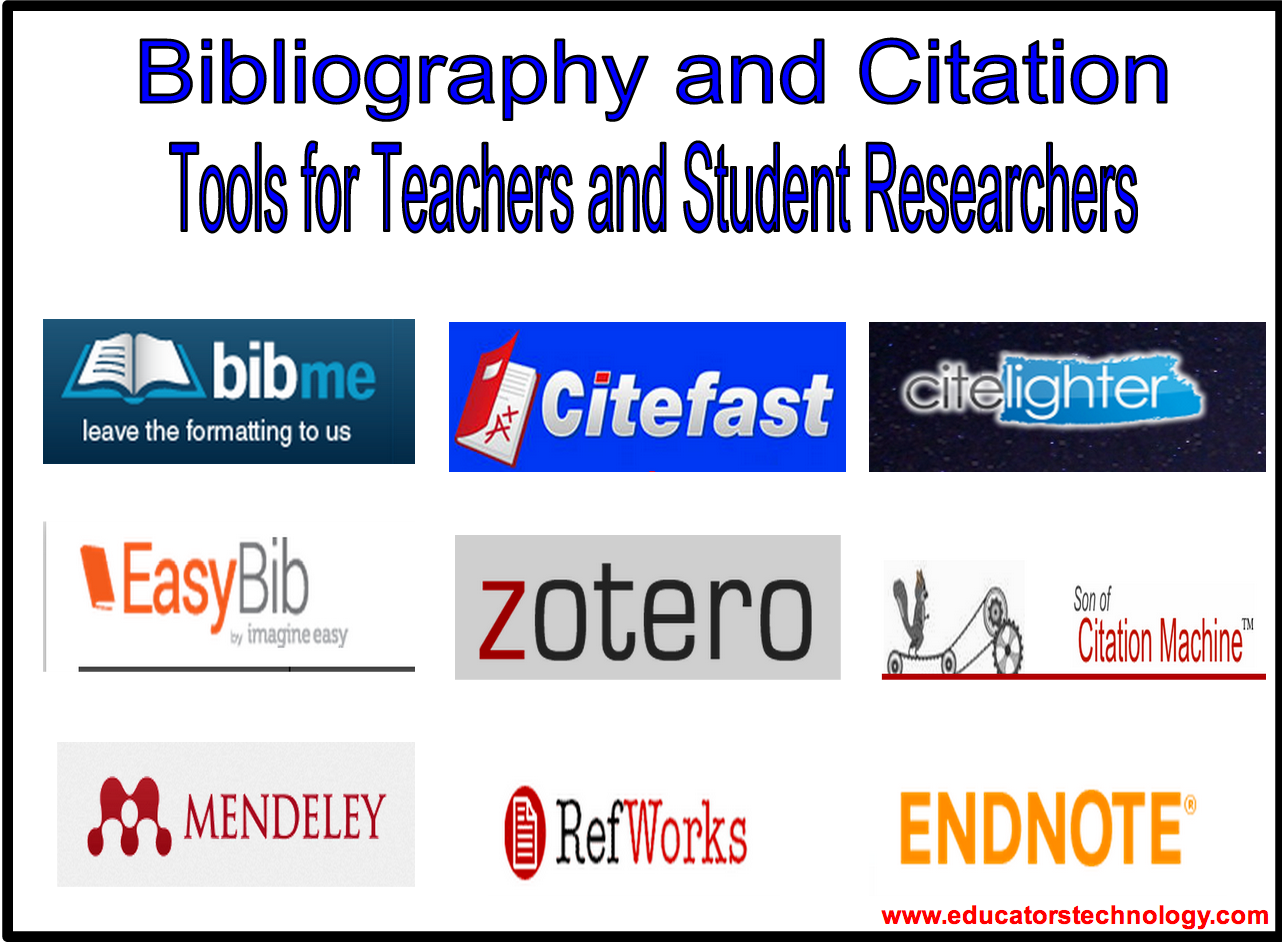 How to do a bibliography picture