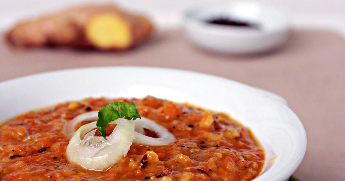 Aromatic Cooking Carrot Dal