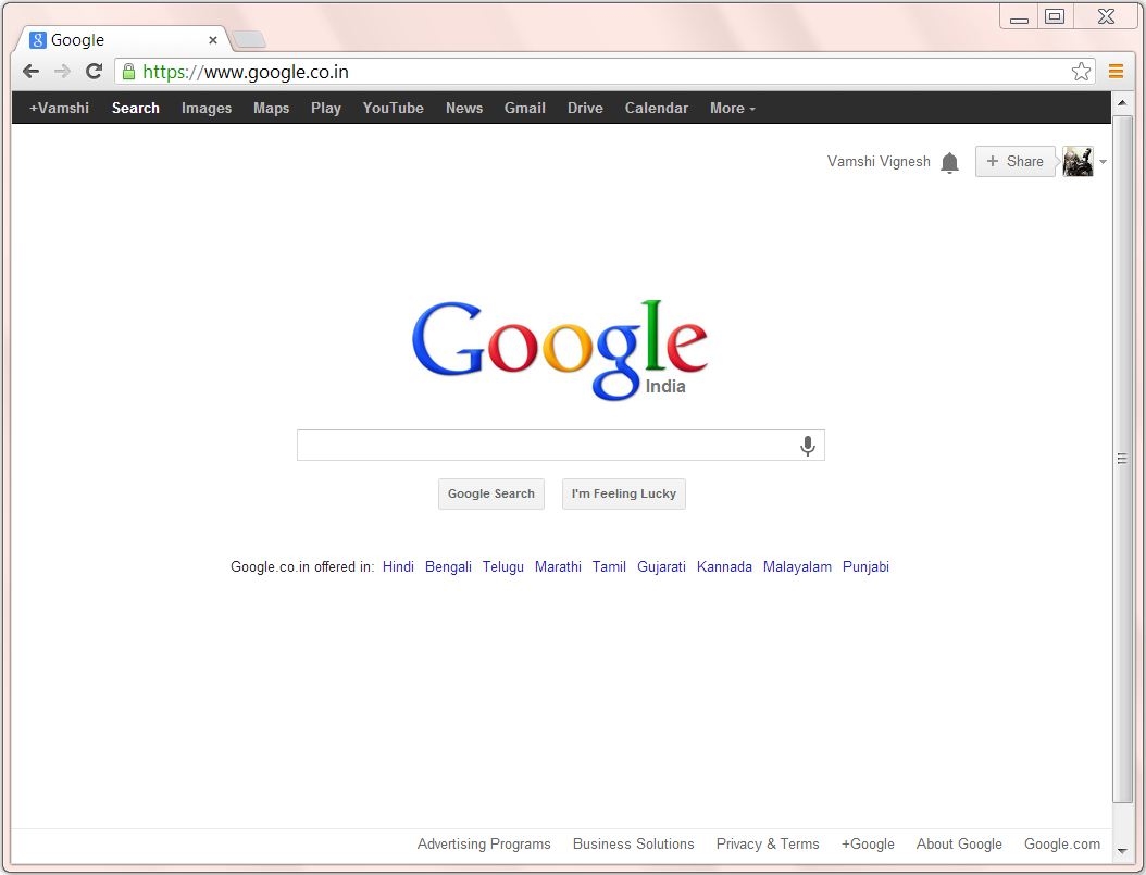 Google Chrome Browser