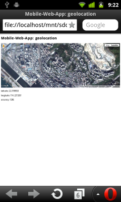 Display Map of current location Display Map of current location