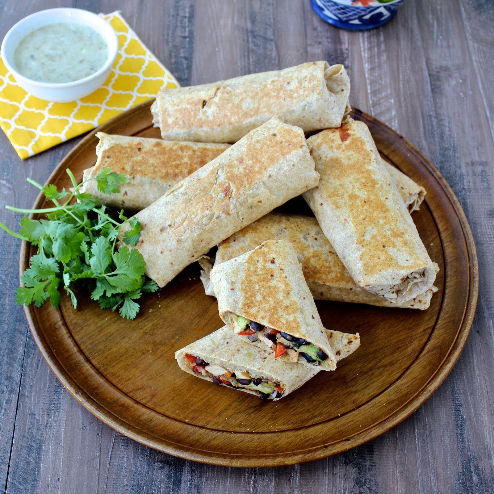 Dining with the Doc Crispy Chipotle Tofu and Black Bean Burritos The