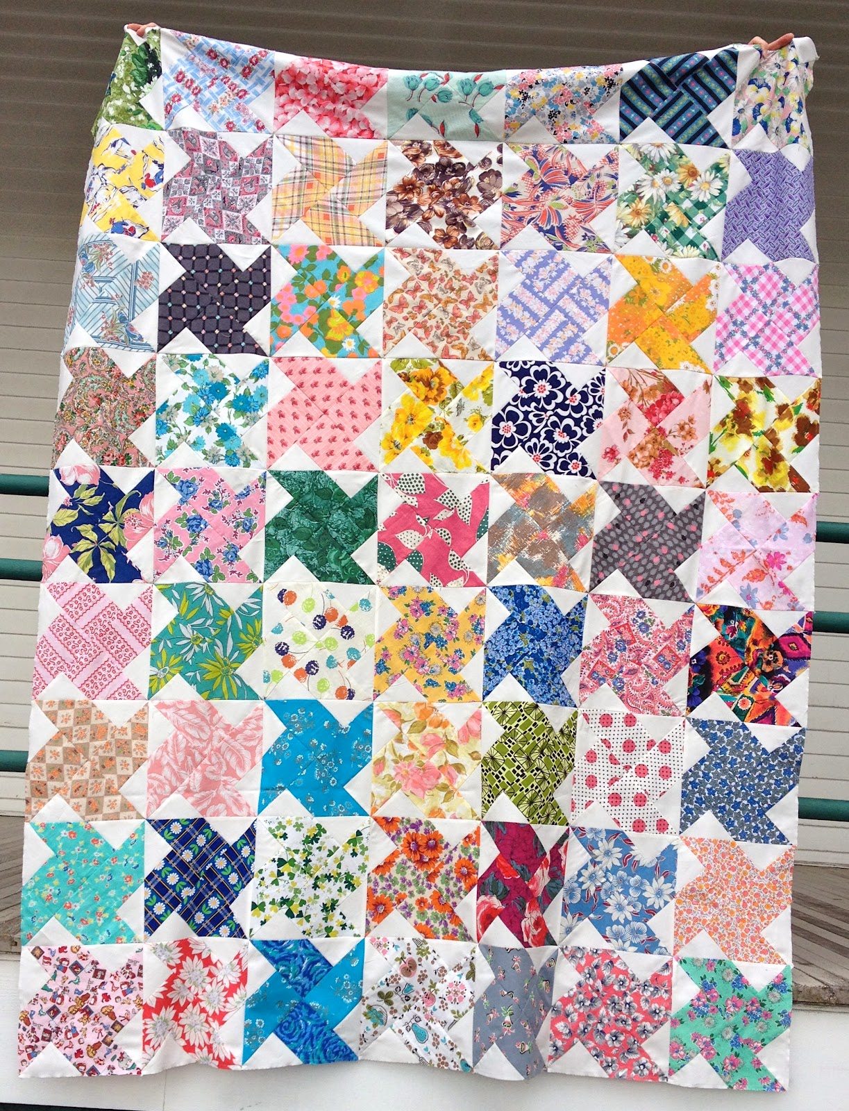 nifty quilts Vintage Water Wheel