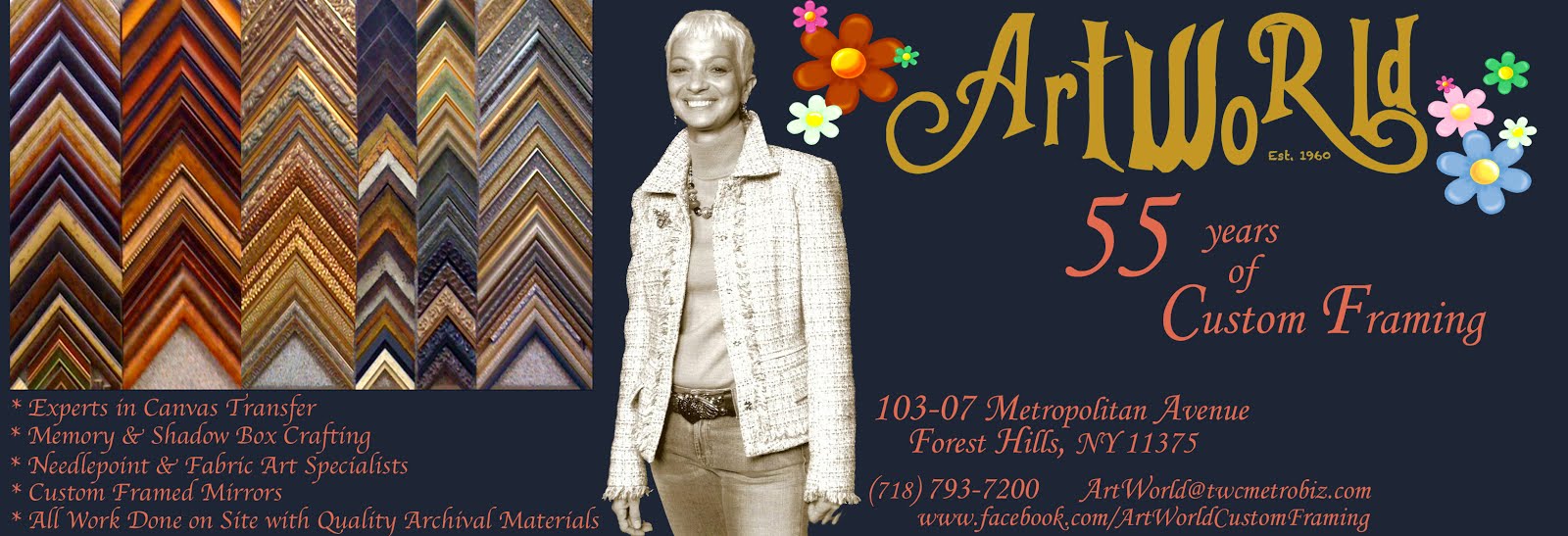 ArtWorld Custom Framing of Forest Hills