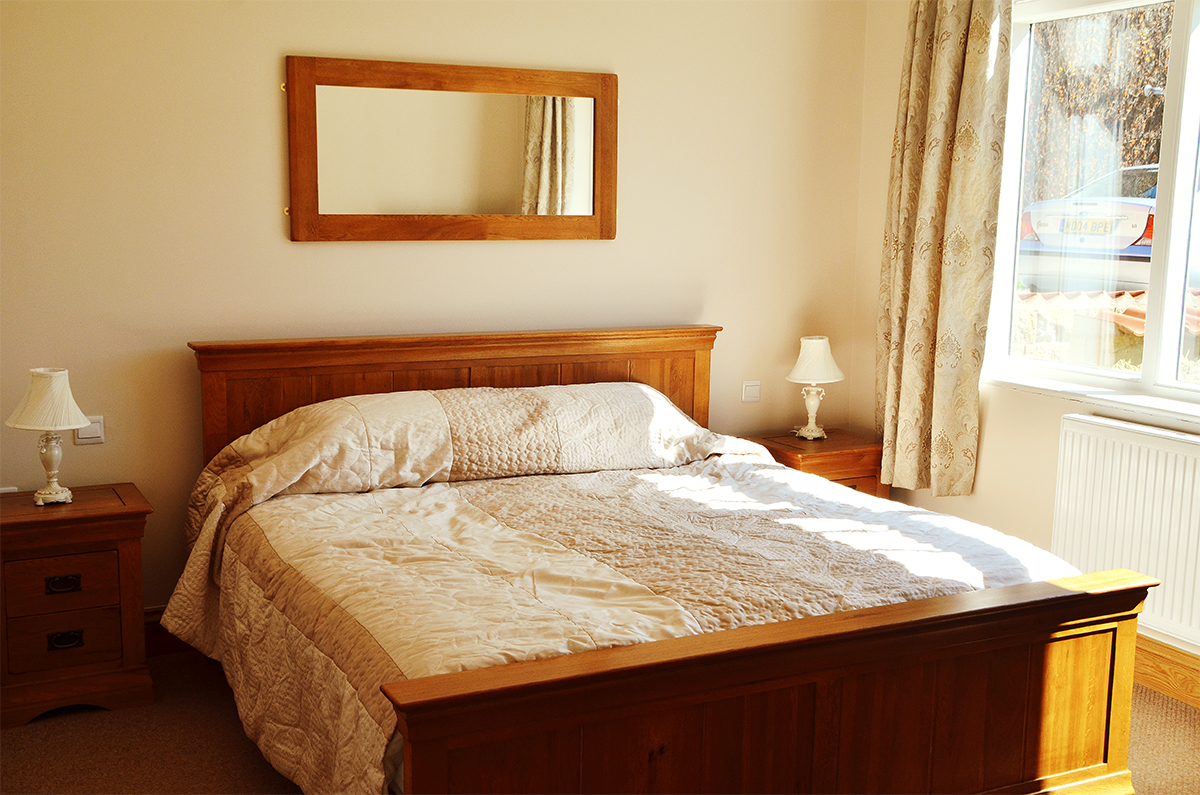 Honeymoon suite bedroom, north yorkshire, ox pasture hall