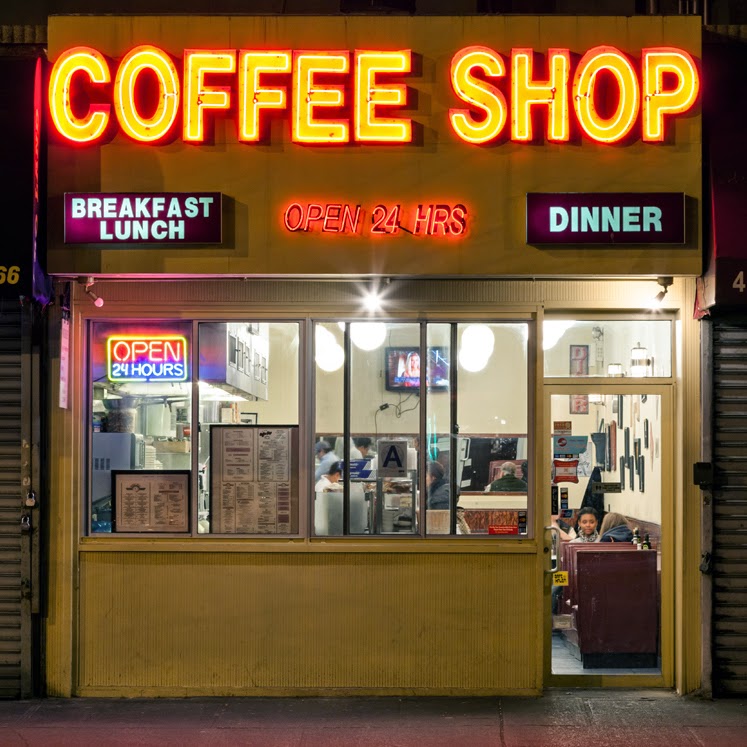 James and Karla Murray Photography Lower East Side Coffee Shop, East