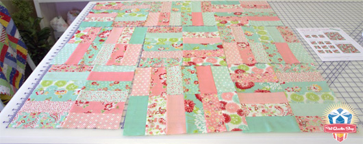 Fat Quarter Shop s Jolly Jabber: Jelly Roll Jam Free Quilt Pattern