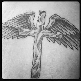 Cross And Wings Tattoo tattoo, cross and wings,