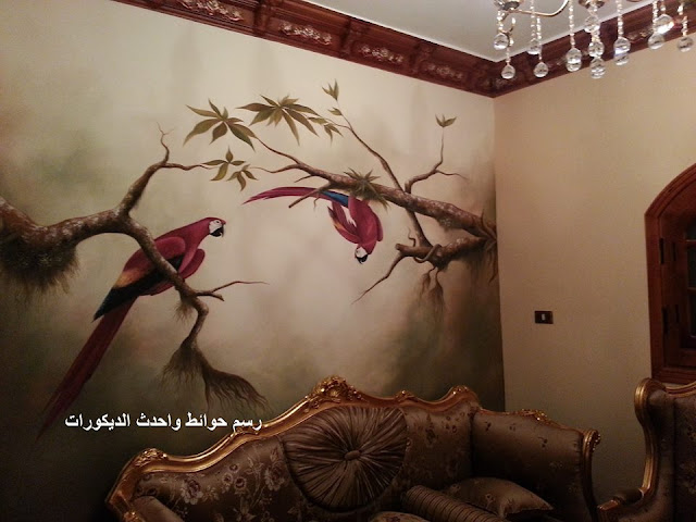 من اعمالى القديمه فى مجال رسم الحوائط ترمبلوي نجوم الديكور من اعمالى القديمه فى مجال رسم الحوائط ترمبلوي نجوم الديكور
