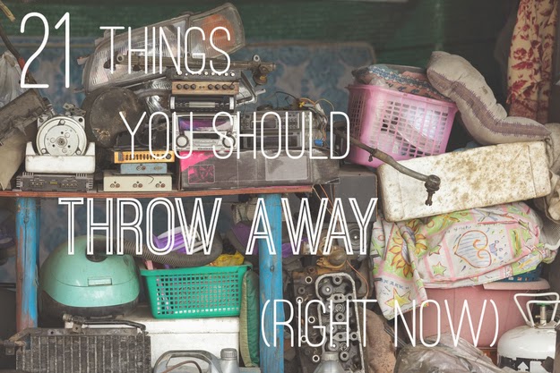 21 Things You Should Throw Away Right Now - DIY Craft Projects