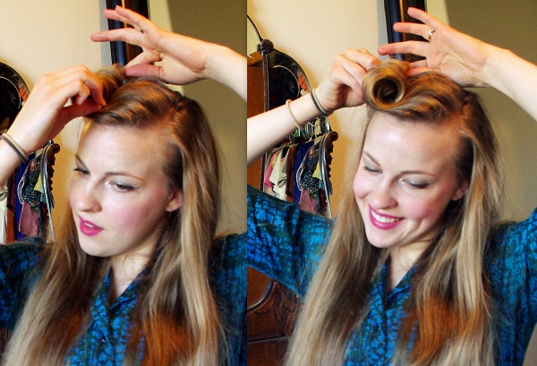 Butterflylovessnapdragons Tuesday Hair Tutorial Victory Roll S