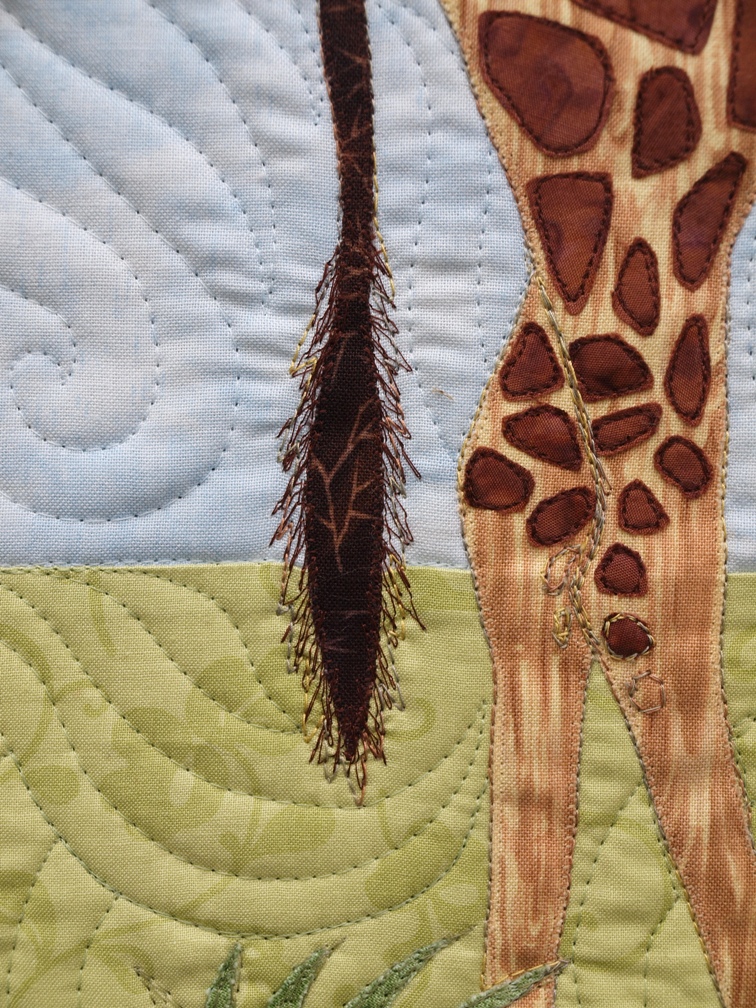 Sampaguita Quilts Giraffe Quilt
