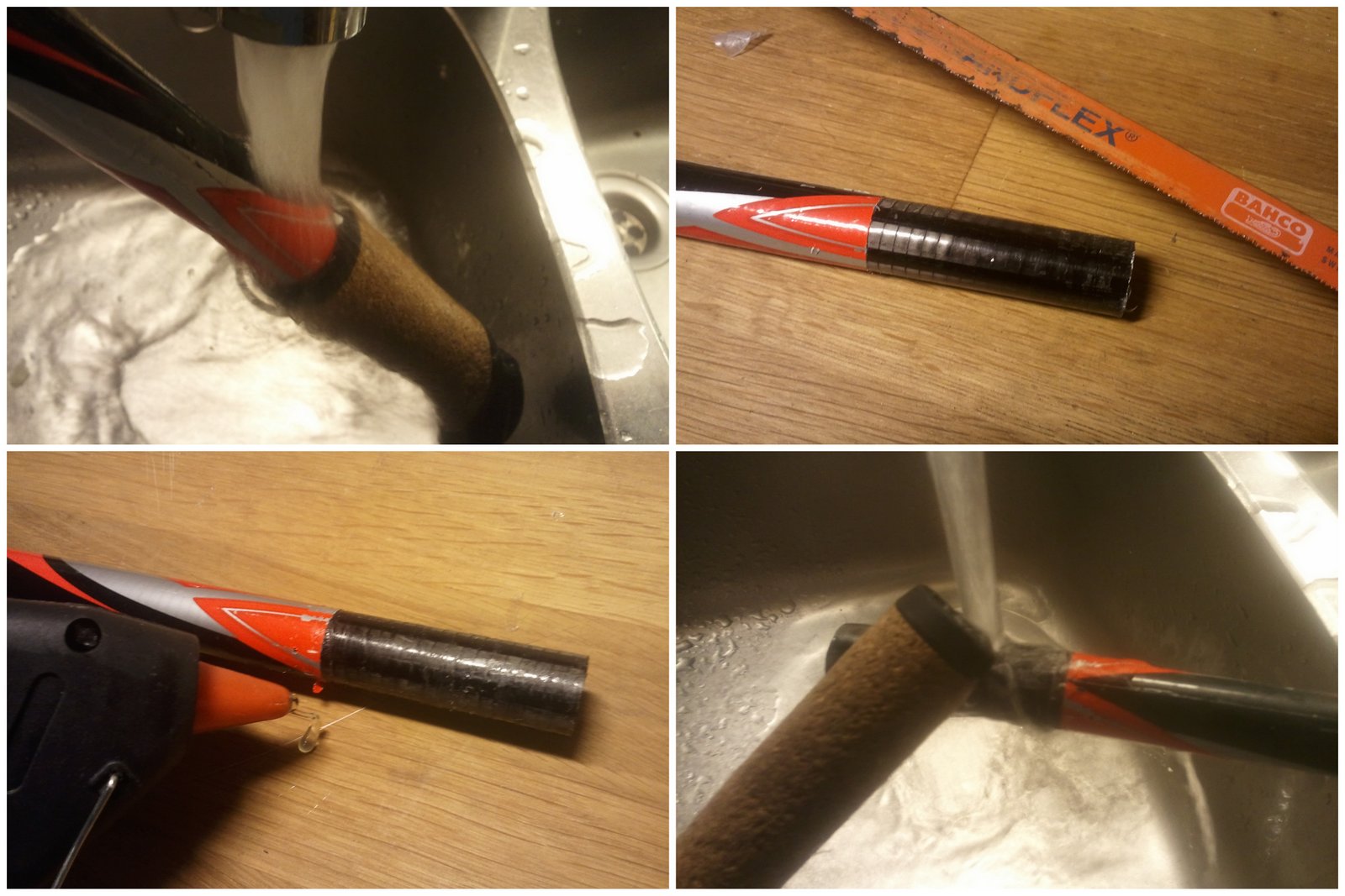 Slakke gleder Tilpasning av lengde på skistaver