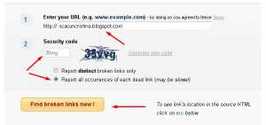 Tutorial cara cek broken link dalam blog 1 Tutorial cara cek broken link dalam blog 1