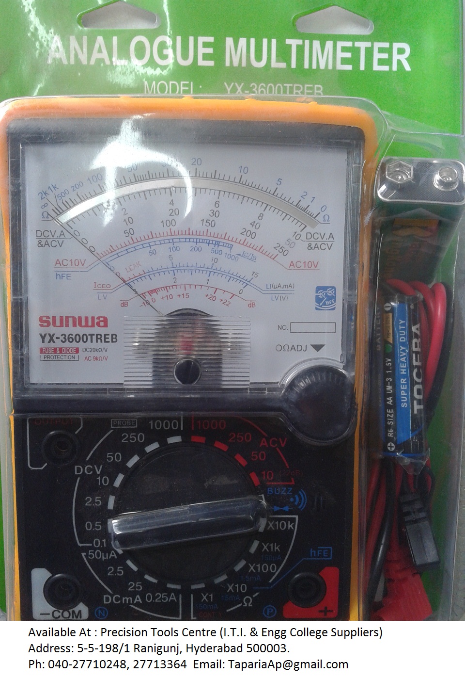 Multimeter Analog Multimeter Electricity Doctor Clamp Meter Tong Tester