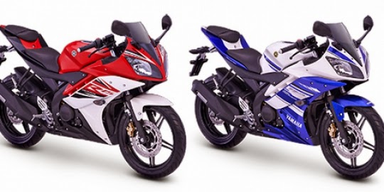 Modifikasi yamaha r15 warna merah putih hitam ceper keren terbaru 2014